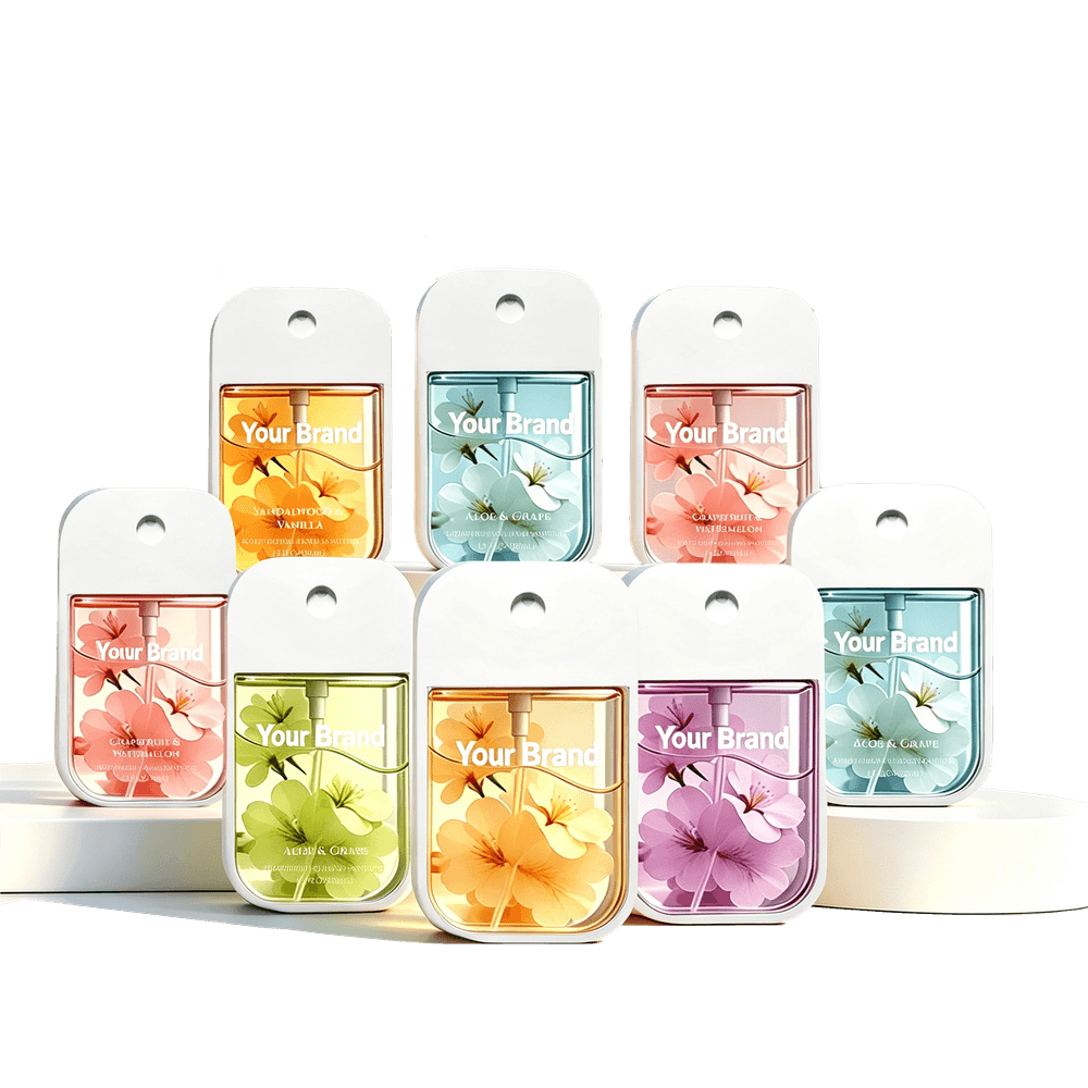 TouchSea custom hand sanitizer product collection